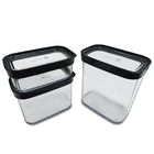 Kit 3 Potes Herméticos De Mantimentos Modulus 90