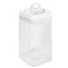 Kit 3 Potes Herméticos Tampa Flip Lock Acrílico 450ml