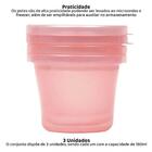 Kit 3 Potes Infantis Papinha Tampa 150ml Bpa Free Buba Freeze