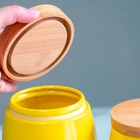 Kit 3 Potes Mantimentos Sunshine Mostarda - Yoi