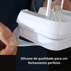 Kit 3 Potes Porta Alimento Herméticos Multiuso 1200ml