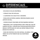 Kit 3 Prateleira Estante 60x20 Painel Pinus Corda Sisal DENATI