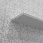Kit 3 Prateleiras 40 X 20cm Cinza Claro Suporte Invisível