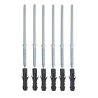 Kit 3 Prateleiras 70 X 10cm Preta Suporte Invisível