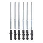 Kit 3 Prateleiras 80 X 20cm Vermelha Suporte Invisível