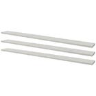 Kit 3 Prateleiras 90 X 20cm Branca Suporte Invisível