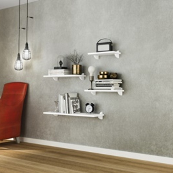 Kit 3 Prateleiras De Parede Nicho 40 X 20