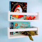 Kit 3 Prateleiras Revisteiro Testoni Decor Para Livros Infant