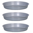 Kit 3 Prato Para Vaso Redondo Suporte Para Planta 22x3,4cm