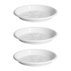 Kit 3 Pratos Para Vaso Redondo Suporte Para Planta 30,5x4cm