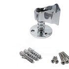 Kit 3 Prendedor Fixador Trava Porta Cromado 809 Imab Piso