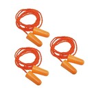 Kit 3 Protetor Auricular Espuma Plug C/ Cordão 16db 1110 3m