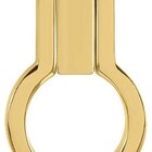 Kit 3 Puxador Antique Ponto Zen Dourado Fosco Zp5404.955