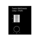 Kit 3 Puxador Bali Granado Ponto Dourado (fosco) Zen Design