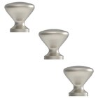 Kit 3 Puxador Cup Zen Niquel Escovado Com Verniz Zp5238.916