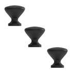 Kit 3 Puxador Cup Zen Preto Zp5238.24