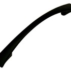 Kit 3 Puxador Italy Line Preto Fosco 2092 Metal 128mm