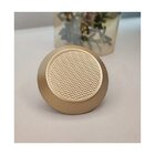 Kit 3 Puxador Móveis Ponto Disk G Dourado Matte Fosco Zen