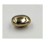 Kit 3 Puxador Ponto Seixo P 30mm X 22,5mm Gold (brilho) Zen