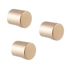 Kit 3 Puxador Radio Mini Zen Dourado (fosco) 955 Zp4308.955.