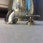 Kit 3 Puxadores 200 Tucson Ponto Níquel Escovado Para Móveis