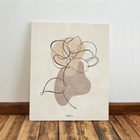 Kit 3 - Quadro Arte Moderna Pintura Abatrata Mdf Tratado 28x2