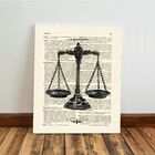 Kit 3 Quadro Decorativo Advocacia Escritório Justiça Placa 40