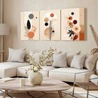Kit 3 Quadro Decorativo Arte Moderna Casa Luxo Sala Boho Flor