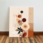 Kit 3 Quadro Decorativo Arte Moderna Casa Luxo Sala Boho Flor