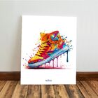 Kit 3 Quadro Decorativo Gamer Headset Controle Tênis Quarto 2