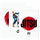 Kit 3 Quadro Decorativo Jiu-jitsu Arte Marcial Moderno Japão