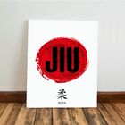 Kit 3 Quadro Decorativo Jiu-jitsu Arte Marcial Moderno Japão