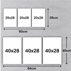 Kit 3 Quadro Decorativo Medicina Flores Consultório Placa 40x