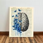 Kit 3 Quadro Decorativo Medicina Flores Consultório Placa 40x