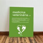 Kit 3 Quadro Decorativo Medicina Veterinária Clinica Quarto 4