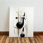 Kit 3 Quadro Decorativo Moderno Casa Luxo Sala Boho Abstrato