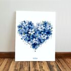 Kit 3 Quadro Decorativo Mulher Menina Azul Quarto Perfume 28x