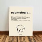 Kit 3 Quadro Decorativo Odontologia Consultório Moderno Dente