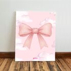 Kit 3 Quadro Decorativo Quarto Meninas Bebê Infantil Rosa 40x