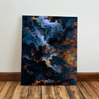 Kit 3 - Quadro Galaxia Pintura Planeta Universo Mdf Tratado