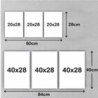 Kit 3 - Quadro Galaxia Pintura Planeta Universo Mdf Tratado