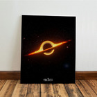 Kit 3 Quadro Galaxia Planeta Astronauta Universo Mdf Tratado