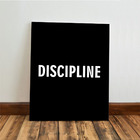 Kit 3 Quadro Motivacional Placa Decorativa Disciplina Foco 28
