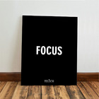 Kit 3 Quadro Motivacional Placa Decorativa Disciplina Foco 28