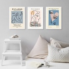 Kit 3 Quadros Artes Picasso Mulheres - Candy Colors 33x24cm M