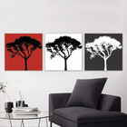 Kit 3 Quadros Árvores Moderno Decorativo 2