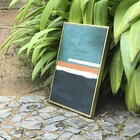 Kit 3 Quadros Conjunto Amazônia - Filete Gold 50x70