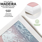 Kit 3 Quadros Decorativo 43x63 Cm Mulher Surreal Floral Quart