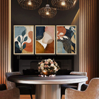 Kit 3 Quadros Decorativos 53x73cm Plantas Moderno Sala Escrit