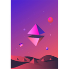 Kit 3 Quadros Decorativos Abstrato Moderno Formas Geométricas